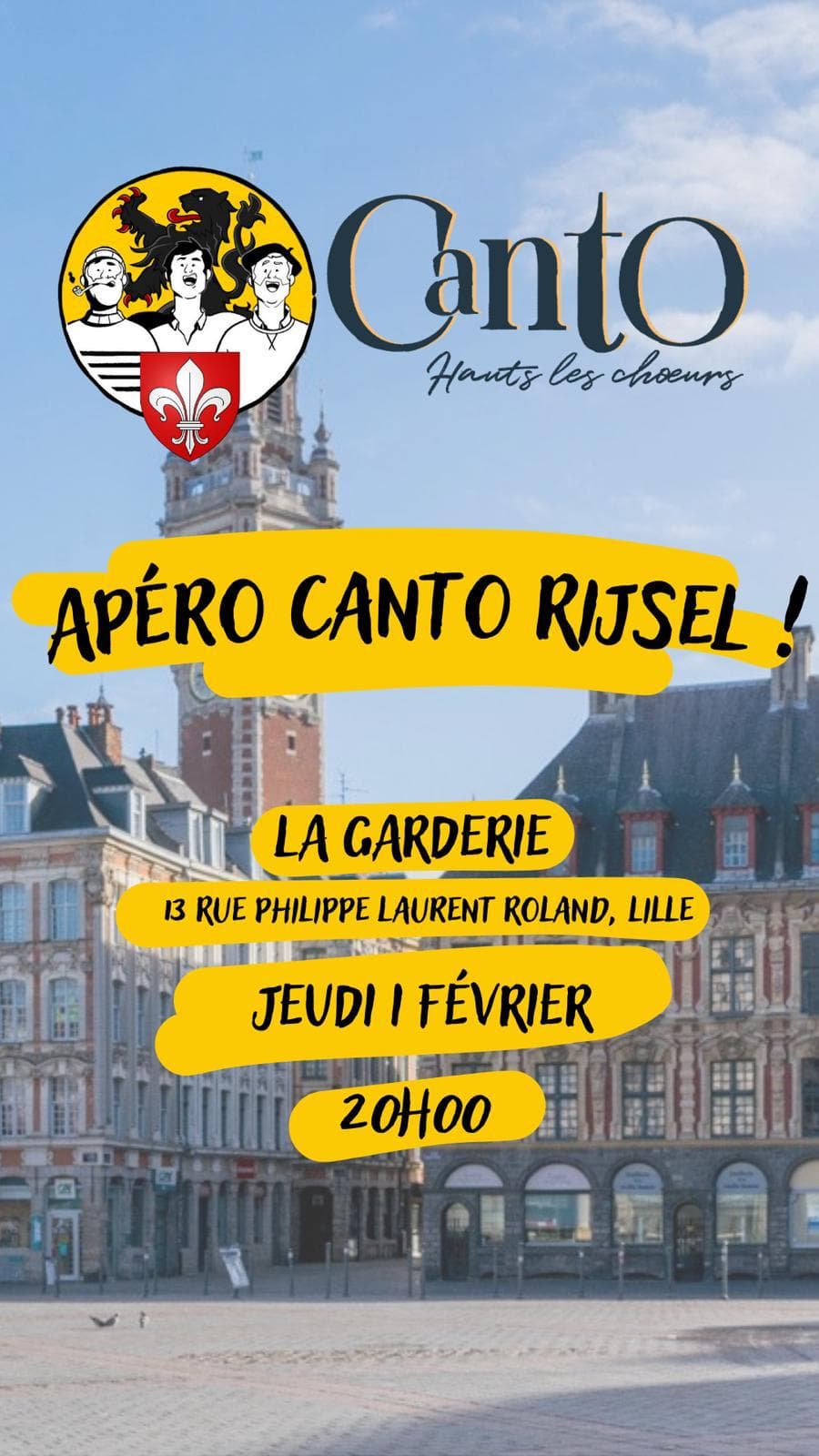 image représentative de l'évènement Apéro Canto Lille