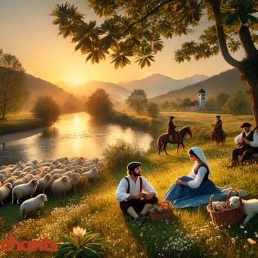 image représentative de la chanson Sur les bords de l'Adour