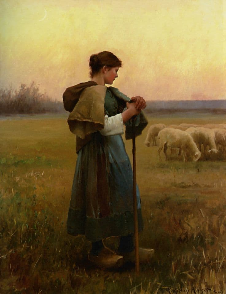 image représentative de la chanson Il était une bergère