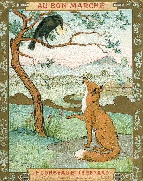 image représentative de la chanson Le Corbeau et le Renard