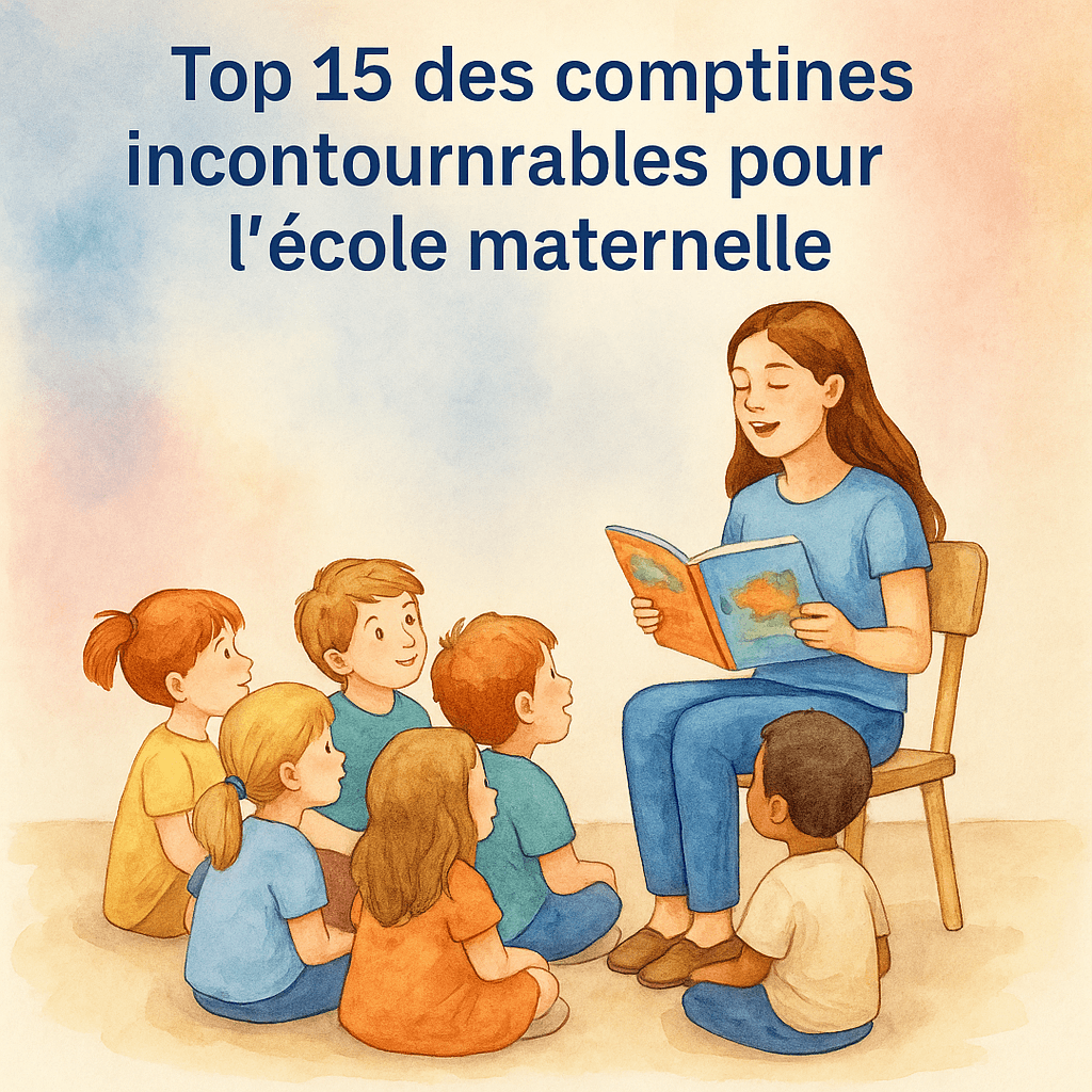 image représentative de l'article Top 15 des comptines incontournables pour l'école maternelle