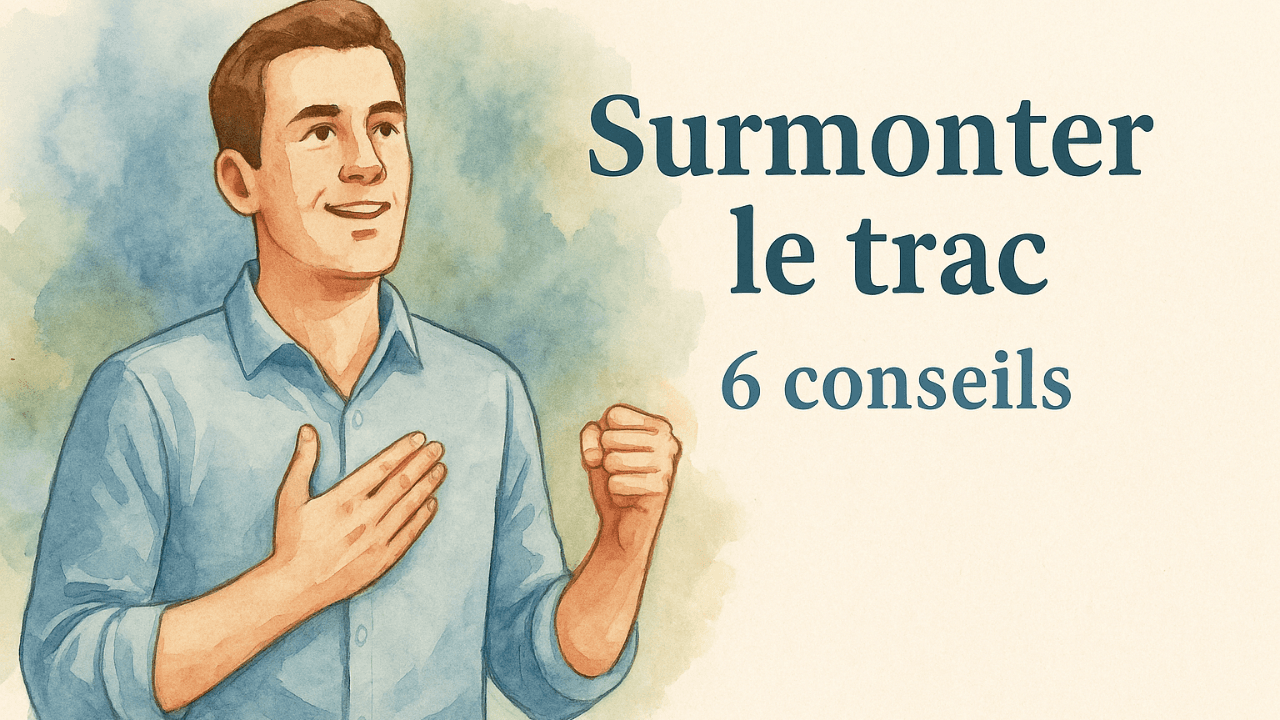 image représentative de l'article Surmonter le trac !