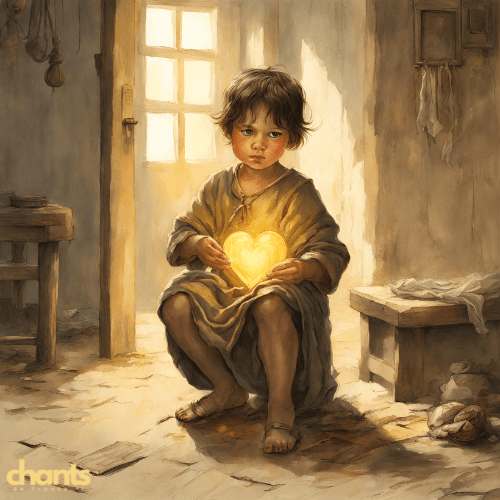 image représentative de la chanson L'enfant au cœur d'or