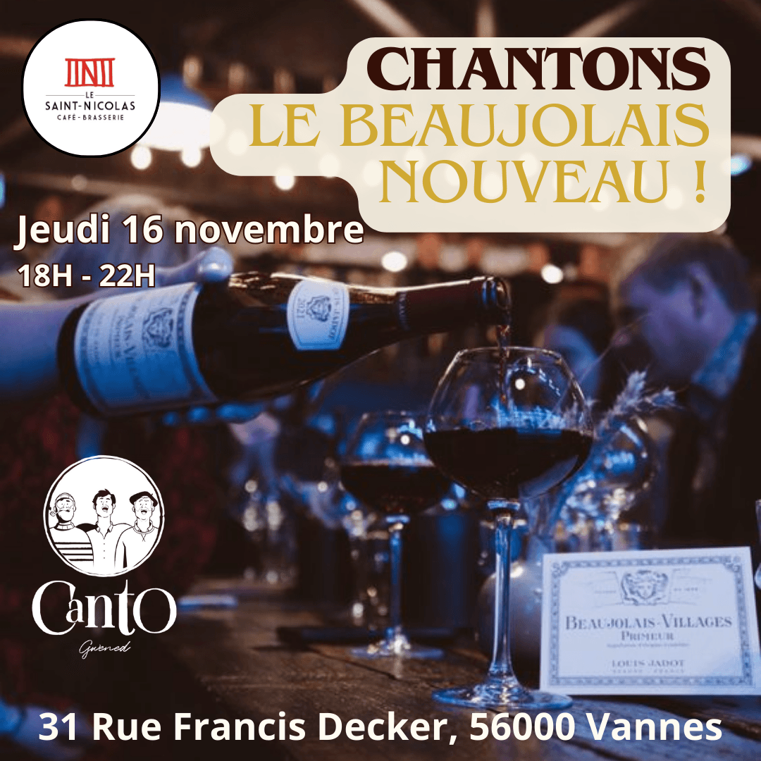 image représentative de l'évènement Chantons le Beaujolais Nouveau