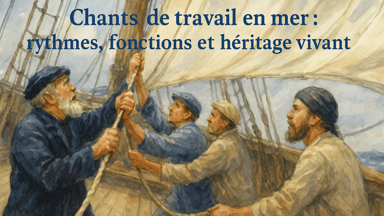image représentative de l'article Chants de travail en mer : rythmes, fonctions et héritage vivant