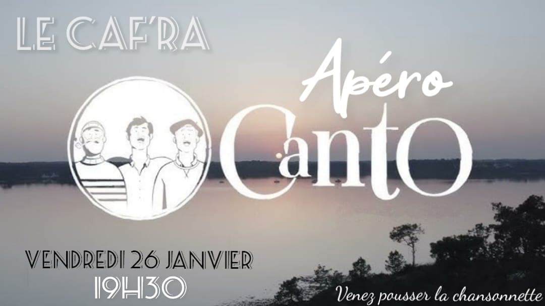image représentative de l'évènement Apéro Canto au Caf'ra !