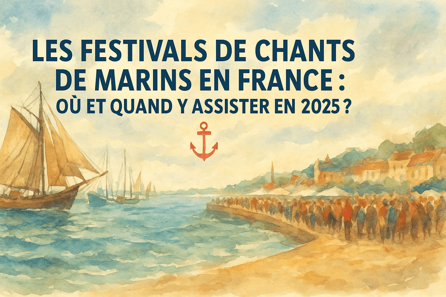 image représentative de l'article Les festivals de chants de marins en France : où et quand y assister en 2025 ?