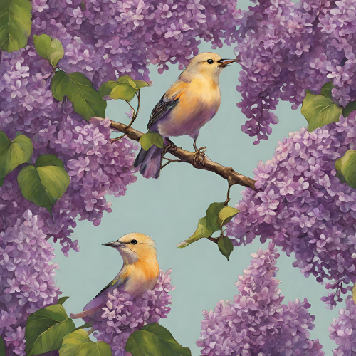 image représentative de la chanson Dans les lilas (chants d'oiseaux)