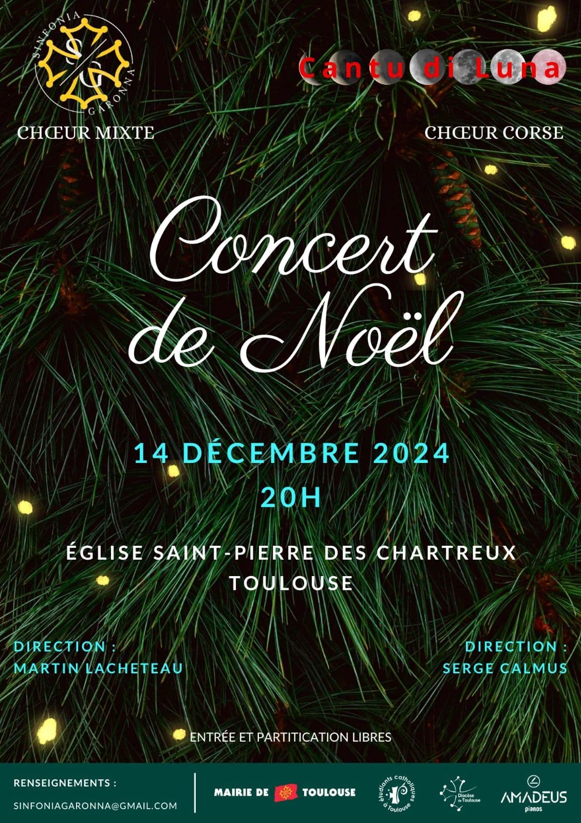 image représentative de l'évènement Concert de Noël