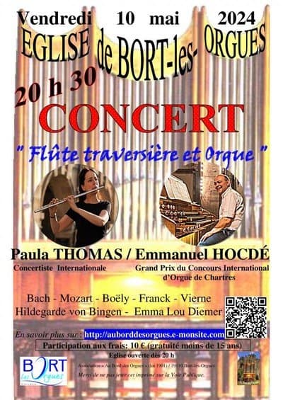 image représentative de l'évènement Concert flûte traversière et orgue