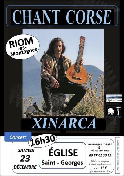 image représentative de l'évènement Xinarca, chant et cistre corses