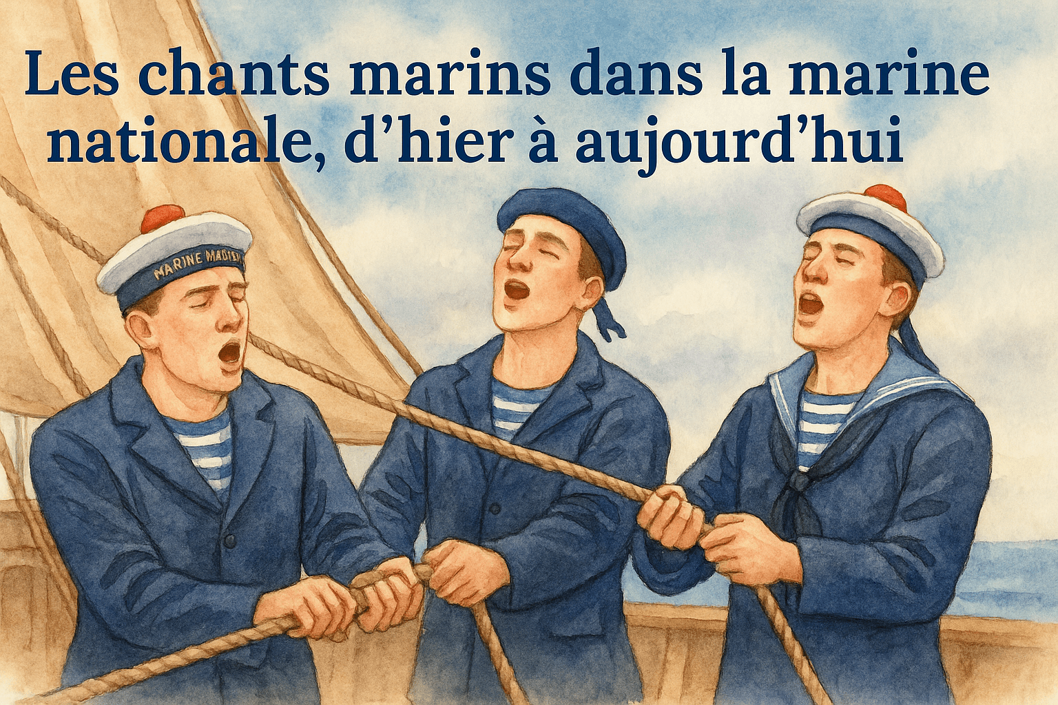 image représentative de l'article Les chants marins dans la marine nationale, d'hier à aujourd'hui