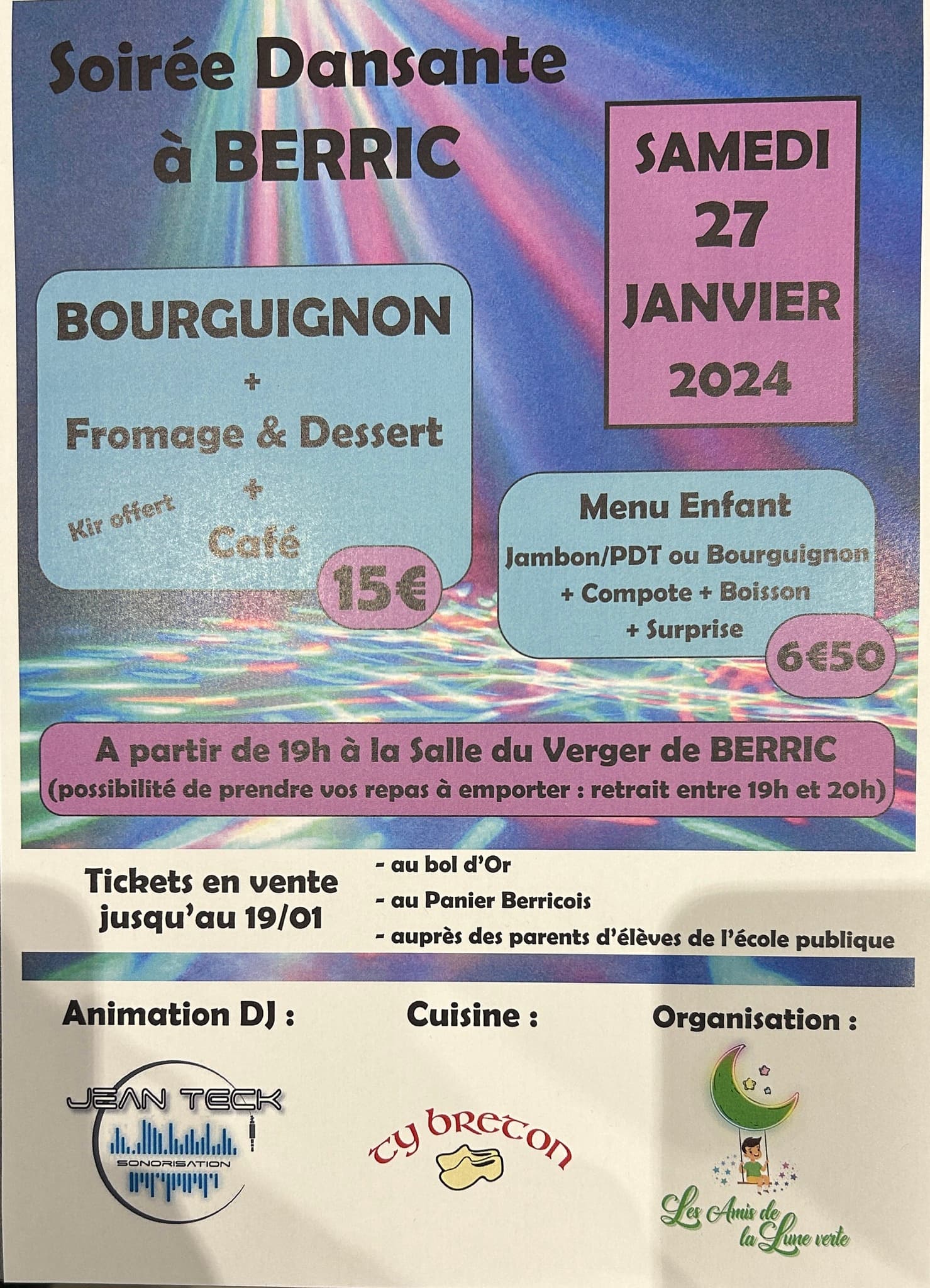 image représentative de l'évènement Soirée dansante et repas bourguignon
