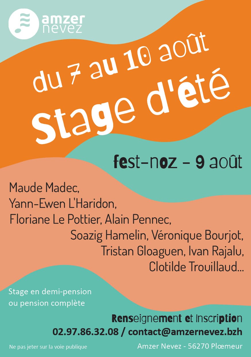 image représentative de l'évènement Stage d'été Musique trad