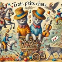 Photo de la chanson Trois petits chats