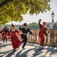 Photo de la chanson Sur le pont d'Avignon