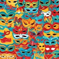Photo de la chanson A Carnaval - Les masques