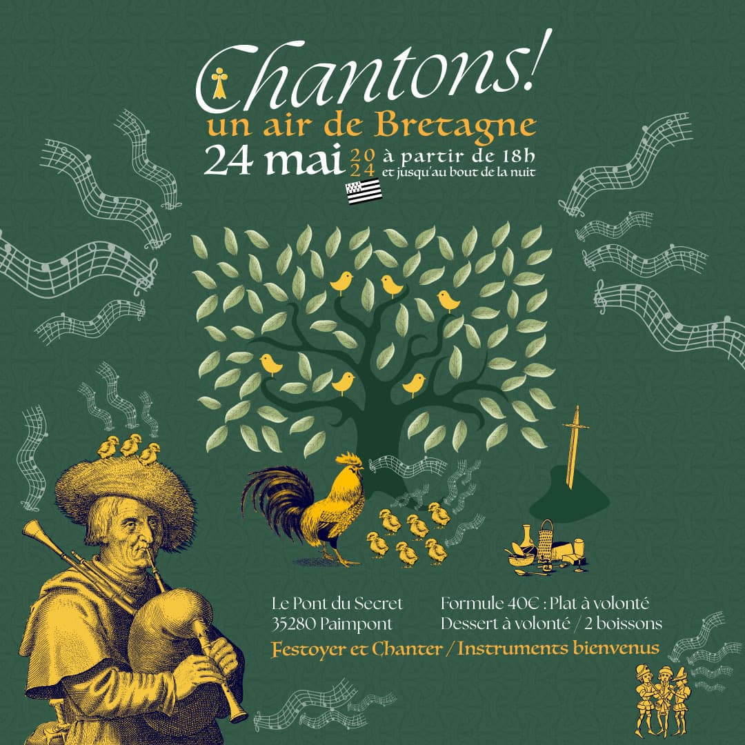 image représentative de l'évènement Chantons la Bretagne à Paimpont