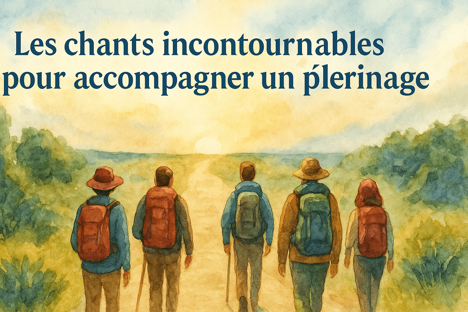 image représentative de l'article Les chants incontournables pour accompagner un pèlerinage