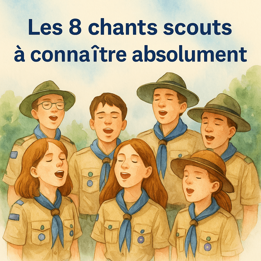 image représentative de l'article Les 8 chants scouts à connaître absolument