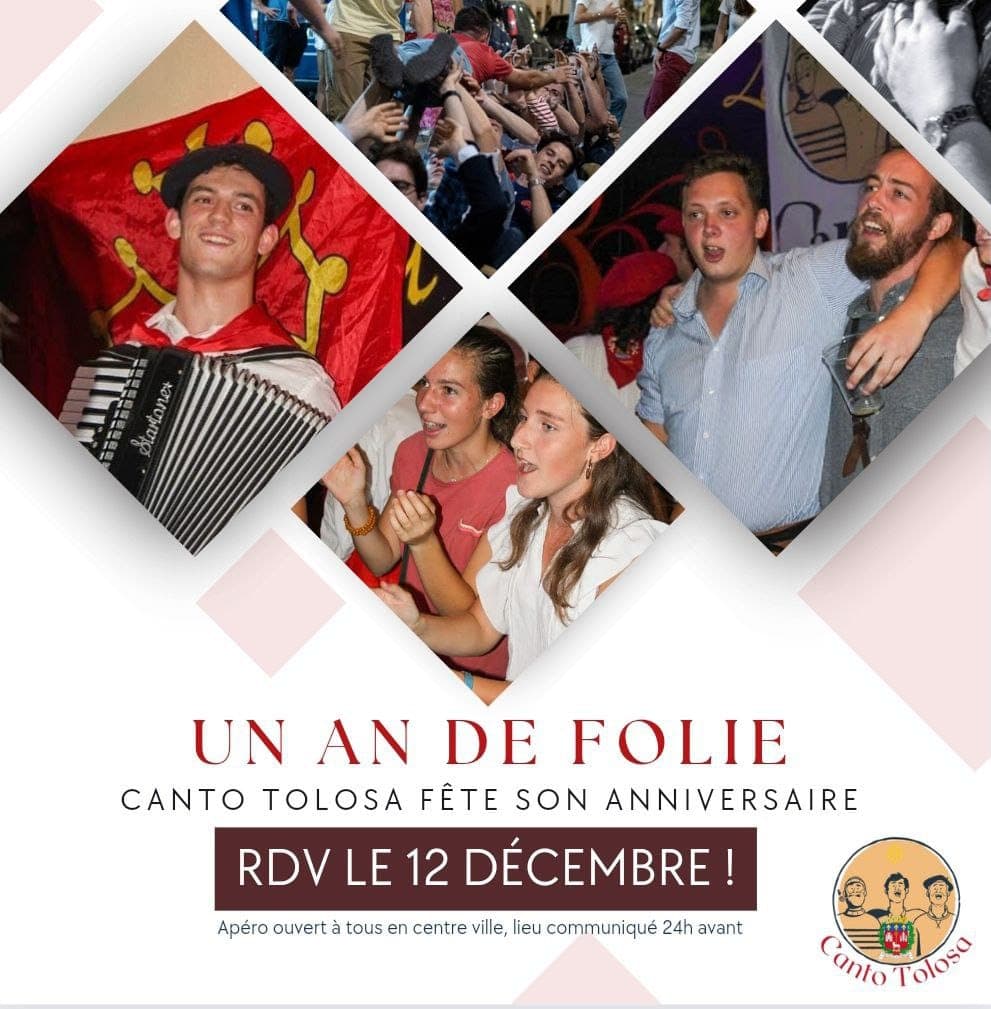 image représentative de l'évènement Canto Tolosa fête son anniversaire