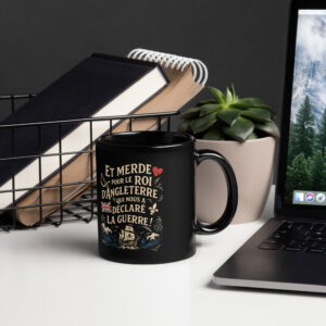 Mug brillant noir - Au 31 du mois d'août