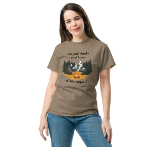 T-shirt - Chant scout "Les Retrouvailles" - Citation "On peut chanter..."