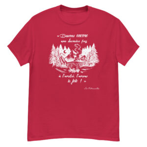 T-shirt - Chant scout "Les Retrouvailles" - Blanc