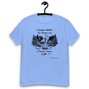 T-shirt - Chant scout "Les Retrouvailles" - Noir