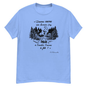 T-shirt – Chant scout « Les Retrouvailles » – Noir
