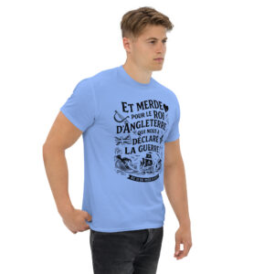 T-shirt – Chant de marin « Au 31 du mois d’Août » - impression en noir