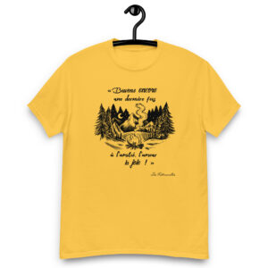 T-shirt - Chant scout "Les Retrouvailles" - Noir