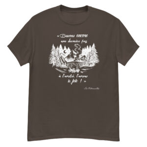T-shirt - Chant scout "Les Retrouvailles" - Blanc