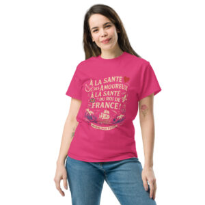T-shirt – Chant de marin « Au 31 du mois d’Août » – Citation « À la santé des amoureux ».