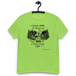 T-shirt - Chant scout "Les Retrouvailles" - Noir