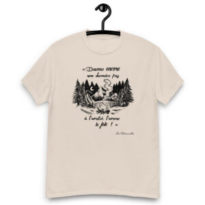 T-shirt - Chant scout "Les Retrouvailles" - Noir