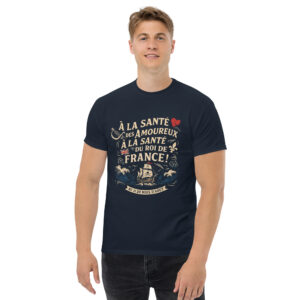 T-shirt – Chant de marin « Au 31 du mois d’Août » - Citation "À la santé des amoureux".