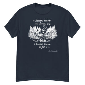 T-shirt – Chant scout « Les Retrouvailles » – Blanc