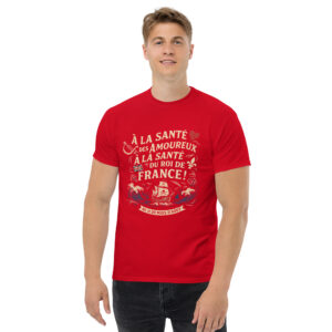 T-shirt – Chant de marin « Au 31 du mois d’Août » - Citation "À la santé des amoureux".