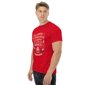 T-shirt – Chant de marin « Au 31 du mois d’Août » - Citation "À la santé des amoureux".