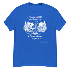T-shirt - Chant scout "Les Retrouvailles" - Blanc