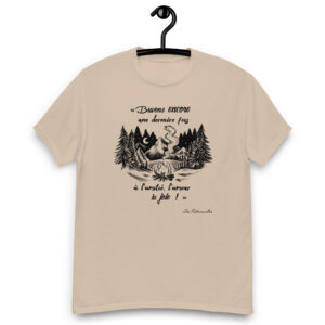 T-shirt - Chant scout "Les Retrouvailles" - Noir