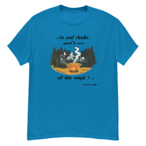 T-shirt - Chant scout "Les Retrouvailles" - Citation "On peut chanter..."