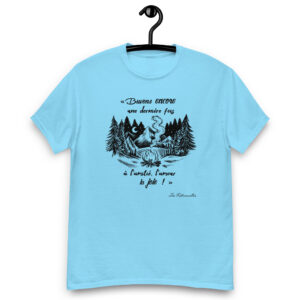T-shirt - Chant scout "Les Retrouvailles" - Noir