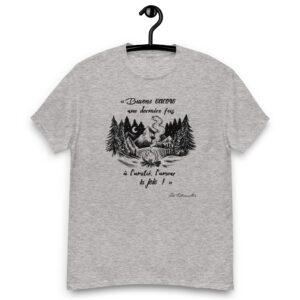 T-shirt - Chant scout "Les Retrouvailles" - Noir