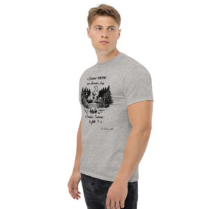 T-shirt – Chant scout « Les Retrouvailles » – Noir