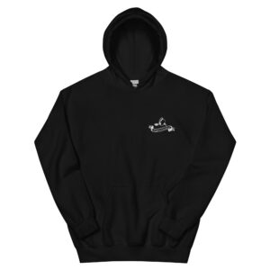 Sweat à capuche hoodie « La Strasbourgeoise » (Blanc)