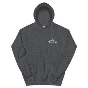 Sweat à capuche hoodie « La Strasbourgeoise » (Blanc)
