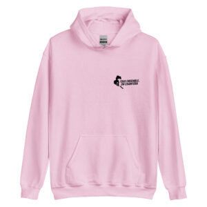 Sweat à capuche PSG « Tous ensemble on chantera » – impression noire