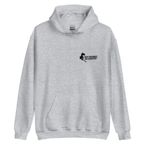 Sweat à capuche PSG « Tous ensemble on chantera » – impression noire